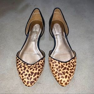 Jessica Simpson Leopard Print Flats